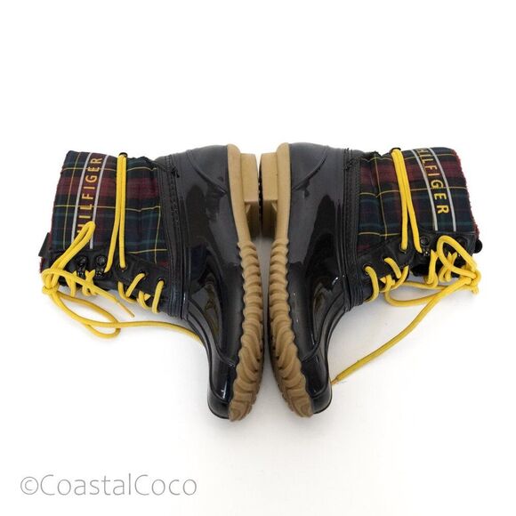 Tommy Hilfiger Hessa Duck Boots Womens 6 Waterproof Winter Warm Boots Snow/Rain - Picture 7 of 10